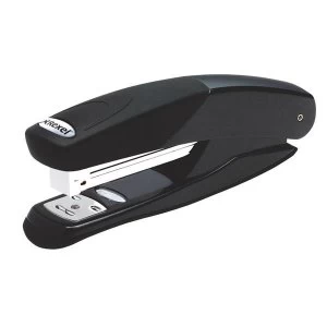 Image of Rexel Torador Full Strip Stapler Metal Rubber Base 25 Sheets Black