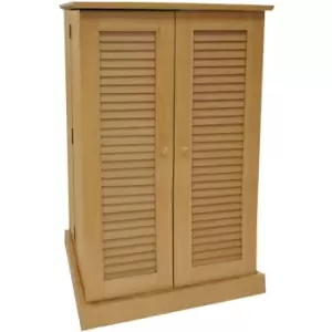 Image of Watsons - victoria - 600 cd / 250 dvd / Bluray Multimedia Storage Cabinet - beech - Beech