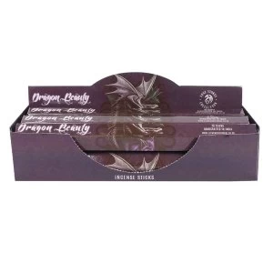 Image of Pack of 6 Dragon Beauty Incense Sticks by Anne Stokes