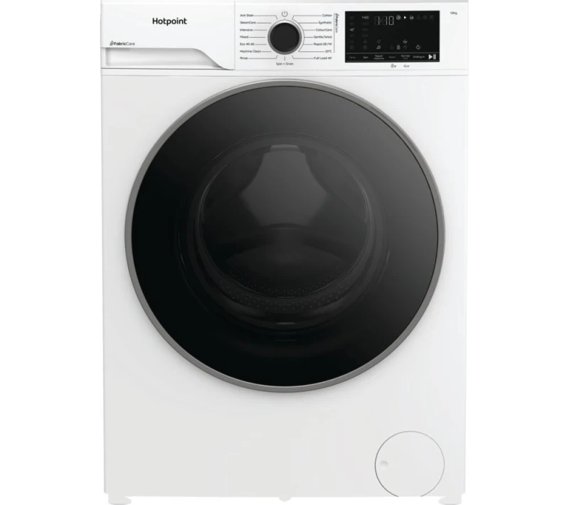 Image of Hotpoint Fabric Care HBCA 123 CARE UK 12kg Washing Machine with 1400 rpm - White - A Rated