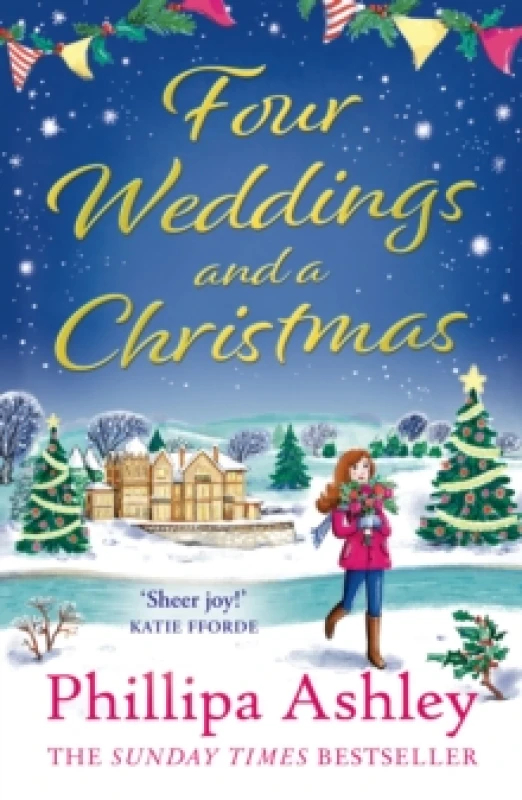 Image of Four Weddings and a Christmas. Paperback. By Phillipa Ashley Books