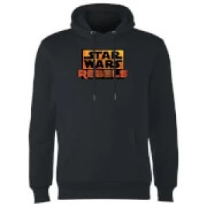 Image of Star Wars Rebels Logo Hoodie - Black - XXL