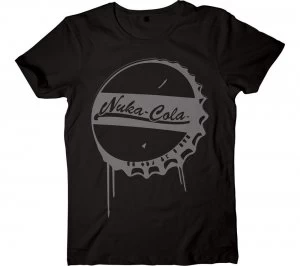 Image of Fallout 4 Nuka-Cola T-Shirt - Medium Black