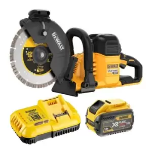 Image of DCS691X2 54v xr Flexvolt Cut Off Saw 230mm Wireless - 2x 9ah - Dewalt