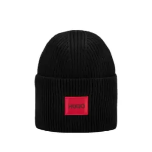 Image of Hugo Xaff Beanie Womens - Black