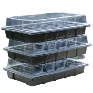 Image of Thompson & Morgan Prepacked Propagator - 3 x Pack of 40