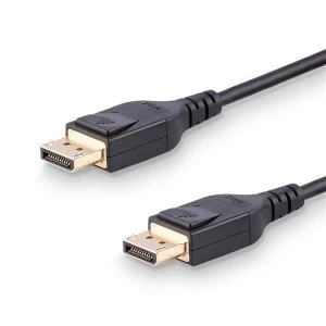 Image of StarTech 3.3 ft. (1 m) DisplayPort 1.4 Cable - VESA Certified