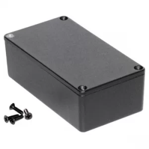 Image of Hammond 1590N1BK Diecast Enclosure Black (121.1 x 66 x 39.3mm)