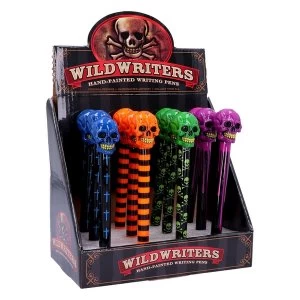 Image of Wild Writers Numbskull (Display of 12) Pens