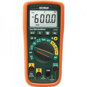 Image of Extech EX355 Handheld multimeter Digital CAT III 600 V Display (counts): 6000