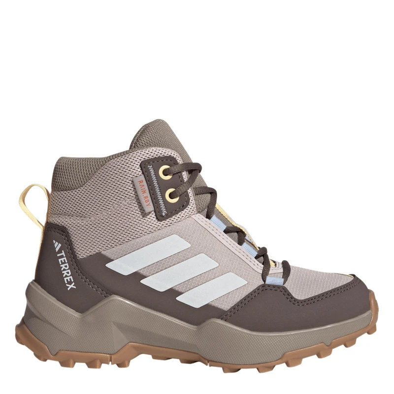 Image of Waterproof kids' hiking shoes adidas Terrex Ax4R RAIN.RDY Rose Unisex 34