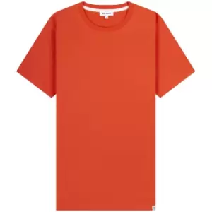 Image of Norse Projects 'Niels' Standard SS T-Shirt Rescue Orange