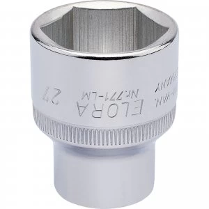 Image of Elora 1/2" Drive Hexagon Socket Metric 1/2" 27mm
