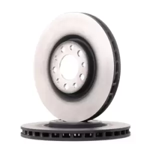 Image of TRW Brake disc FIAT,ALFA ROMEO,JEEP DF4476 46843608,51760621,51767381 Brake rotor,Brake discs,Brake rotors 51767382,51937304,51912591,51937304