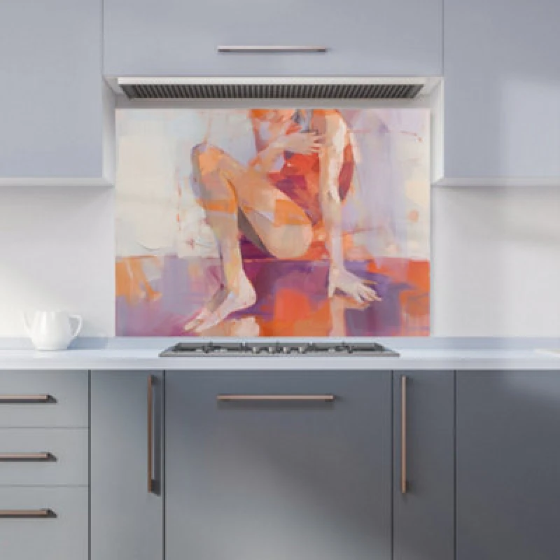 Image of Warren Reed - Designer Labradoodle Dog Splashart Tea Towel Multicolor Unisex