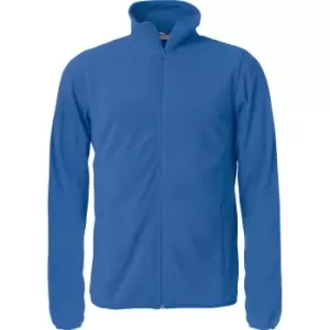 Image of Clique Mens Basic Microfleece Fleece Jacket (M) (Royal Blue)