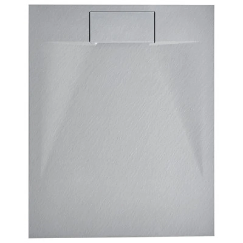 Image of Beliani Shower Tray Azzurro 800 X 1000 X 30 mm Grey