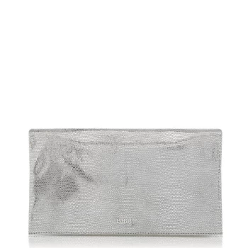 Image of Biba Biba Fold Over Chain Clutch Bag - Silver