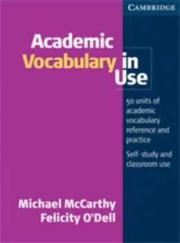 Image of Academic Vocabulary in Use by Michael Mccarthy Paperback