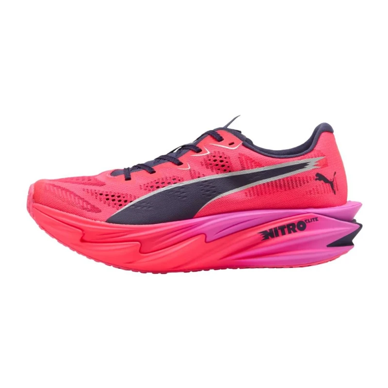 Image of Puma Deviate NITRO Elite 4 PUMA HYROX Pink Black SS26 Women shoes, Size 40 - EUR