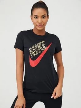 Image of Nike Nsw Prep Futura 1 Tee - Black