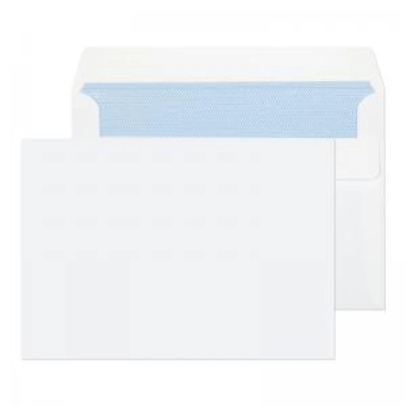 Image of Blake Everyday Envelopes C6 White Wallet Plain Self Seal 90gsm EXR59674BL