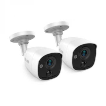 Image of Hikvision HiLook 5MP Super HD PIR Analogue Bullet Cameras - 2 Pack