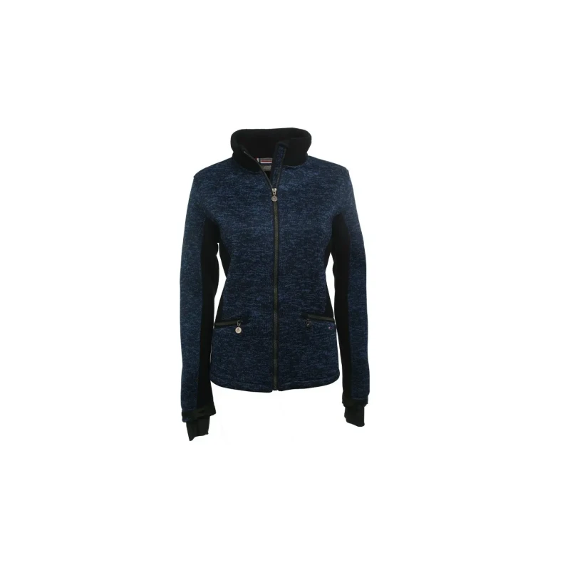 Image of Womens fleece jacket Peak Mountain chineAtmos Bleu Female S