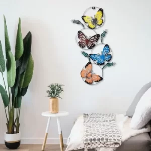 Image of Epiphany 2 Multicolor Decorative Metal Wall Accessory