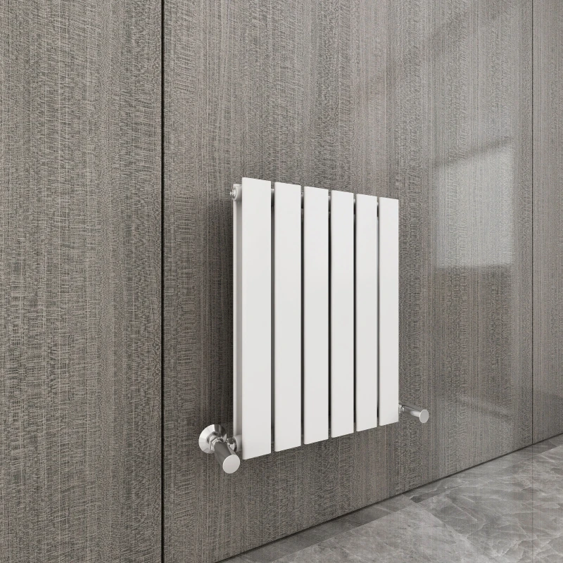 Image of MCC DIRECT 600 x 408mm Double Designer Flat Panel Central Heating Radiator White HD1101