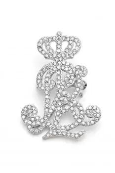 Image of Ladies Lauren Ralph Lauren Jewellery LRL Script Brooch 14P00020