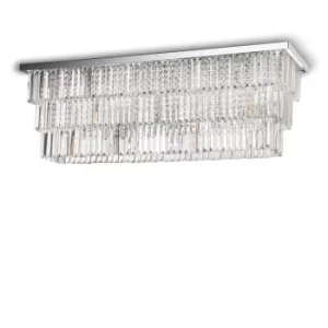 Image of Martinez 8 Light Ceiling Light Chrome