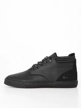 Image of Lacoste Esparre Chukka0320 Trainer, Black, Size 8, Men