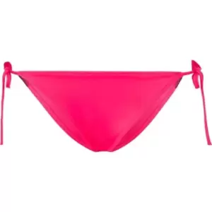 Image of Calvin Klein String Side Bikini Bottoms - Pink