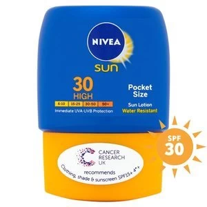 Image of Nivea Sun Pocket Size Sun Lotion SPF30 High 50ml