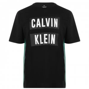 Image of Calvin Klein Performance Large Logo T Shirt - CK Black 007