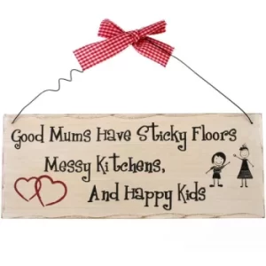 Image of Good Mums Hanging Sign
