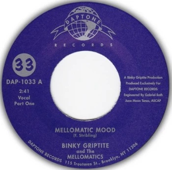 Image of Mellomatic Mood by Binky Griptite & The Mellomatics Vinyl Album