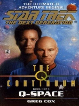 Image of Q-Space by Greg Cox Book