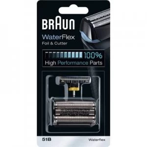 Image of Braun 51B Kombipack 8000 Foil and cutter Black 1 Set