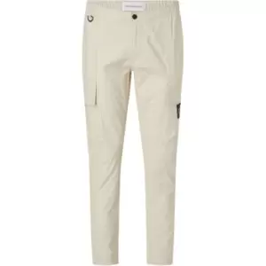 Image of Calvin Klein Jeans Skinny Washed Cargo Trousers - Beige