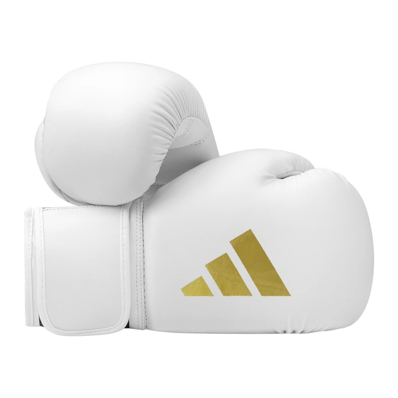 Image of adidas Speed 50 Training Boxing Gloves - White White 12oz