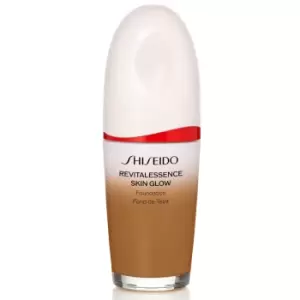 Image of Shiseido Revitalessence Glow Foundation Exclusive 30ml (Various Shades) - 440 Amber
