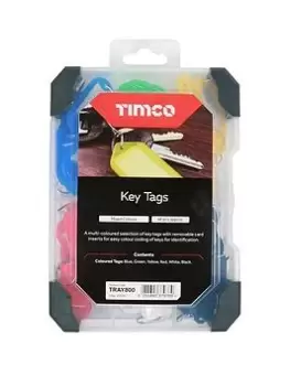 Image of Timco Timco Key Tags Mixed Tray - 48Pcs