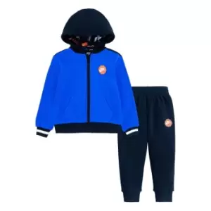 Image of Nike Fleece Hoodie And Joggers Set Baby Boys - Blue