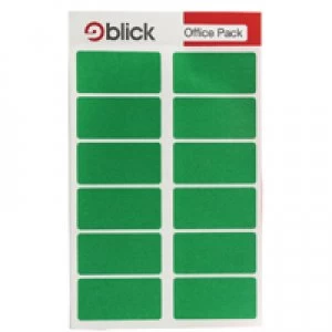 Image of Blick Green Labels in Office Packs Pack of 320 RS019558