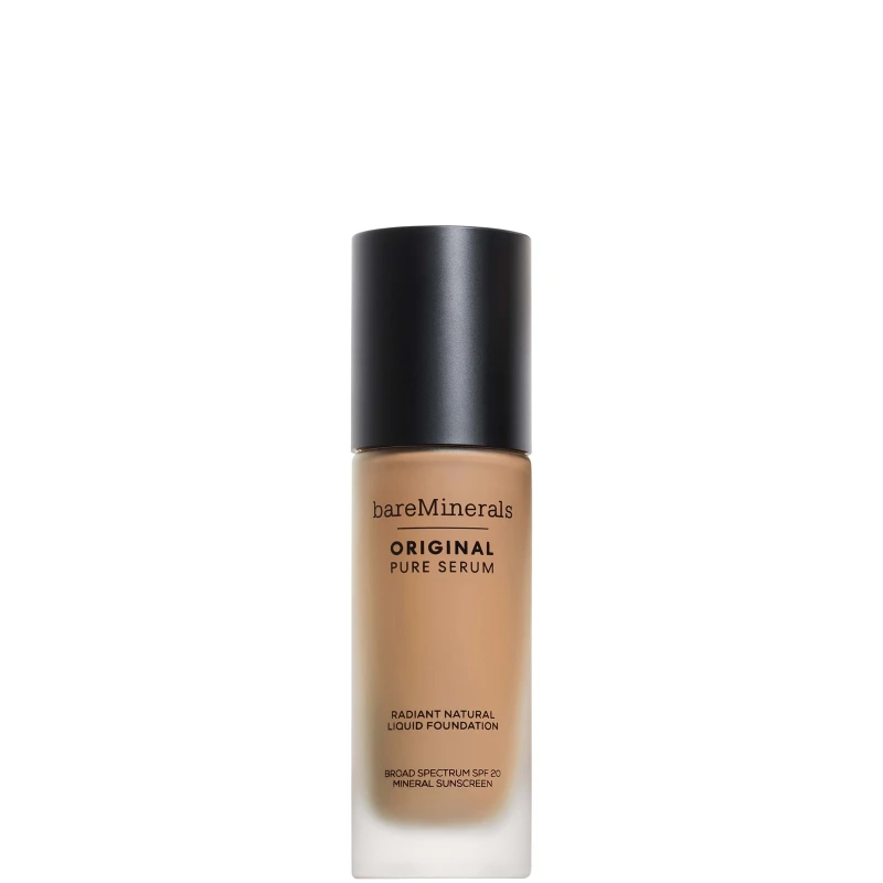 Image of bareMinerals Original Pure Serum Radiant Natural Liquid Foundation Mineral SPF20 30ml (Various Shades) - Medium Neutral 3.5