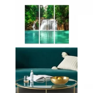 Image of MDF164176298 Multicolor Decorative MDF Painting (3 Pieces)