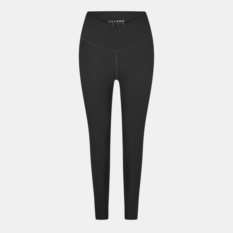 Image of USA Pro Wrap Legging Womens Black female 8 (36)