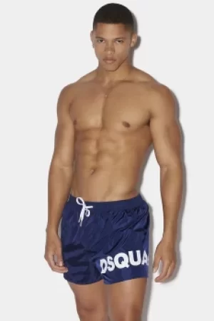 Image of DSQUARED2 Men Swimming trunk Dark blue Size 36 100% Polyamide